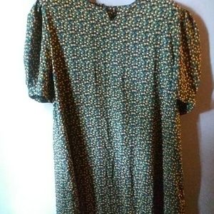 Anyes short sleeve dress floral